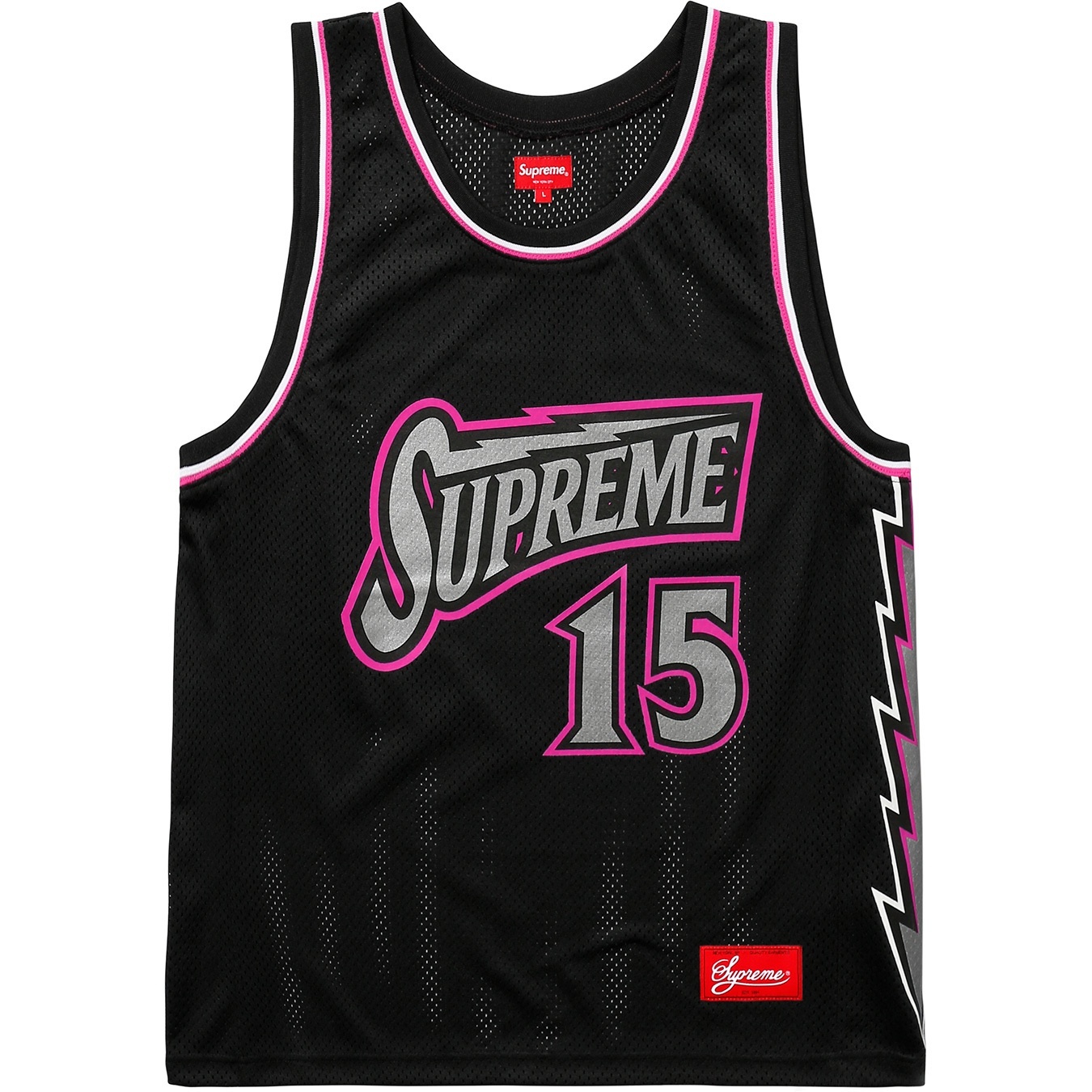 Bolt Basketball Jersey view 10